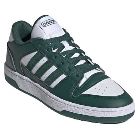 adidas Break Start Mens Sneakers, Color: Green White 